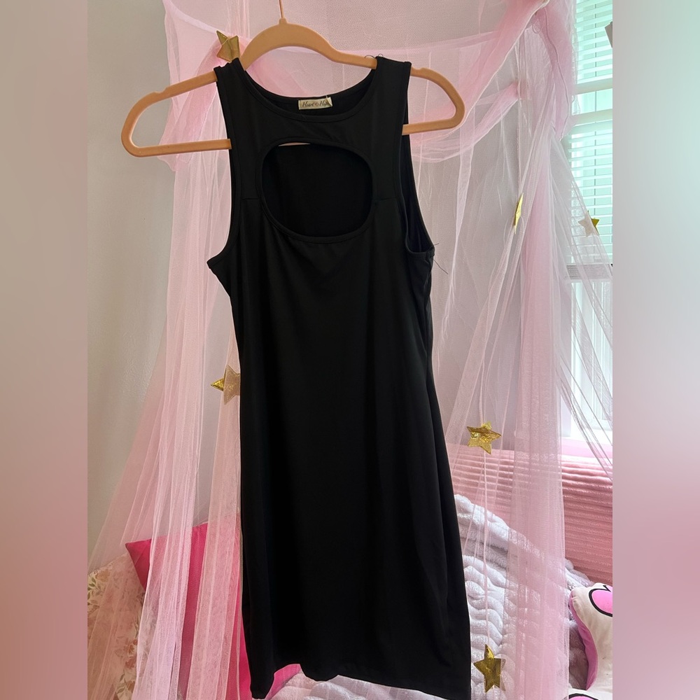 Bundle of 3 Fashion Nova Black Mini Dresses | Size M | EUC | LBD Closet Capsule - Picture 11 of 16